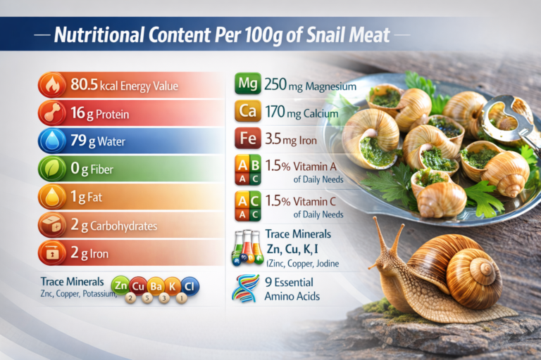 Nutritivna vrednost puza